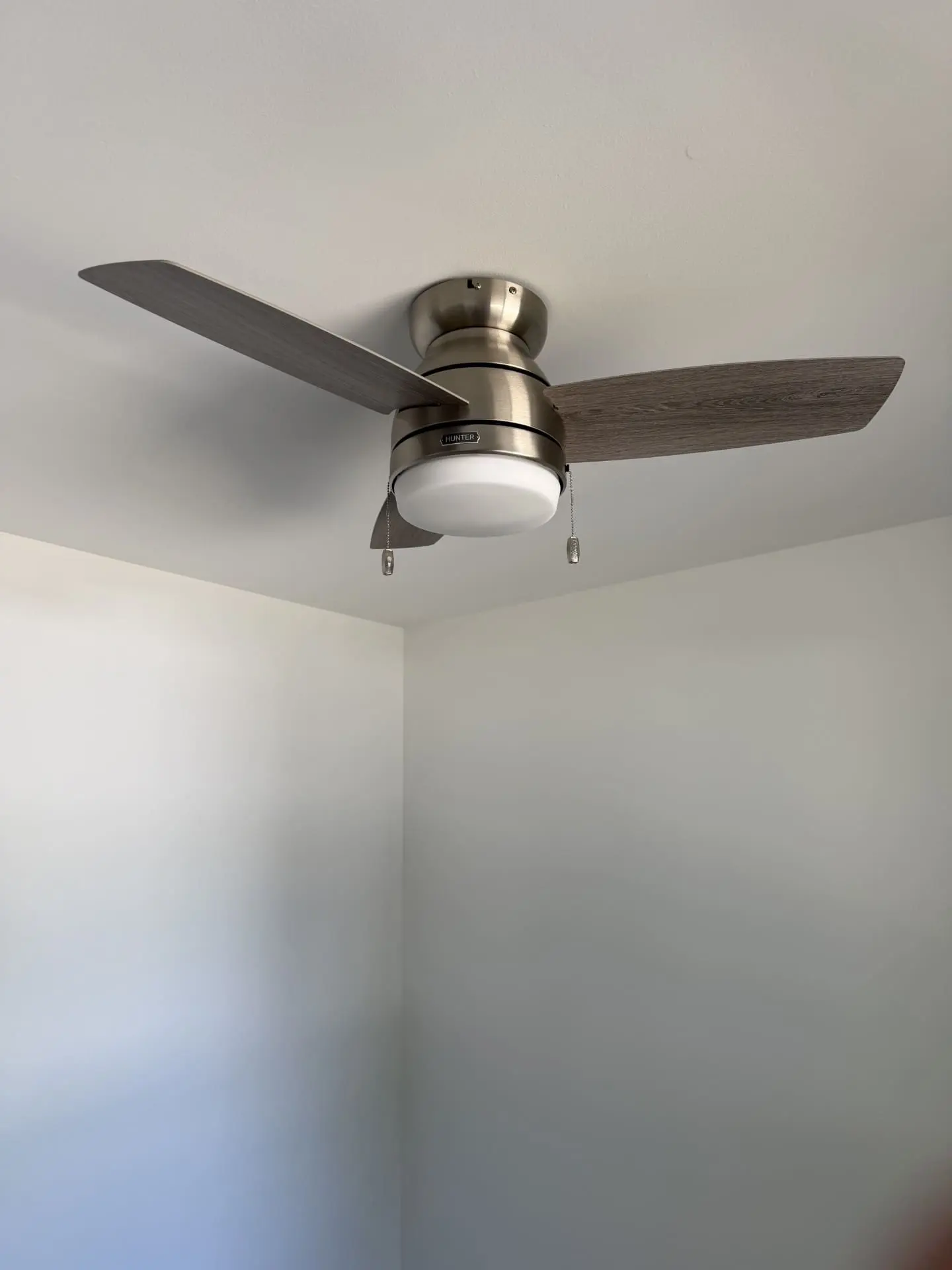 Ceiling Fan Installation with New Wall Switch in Lombard, IL