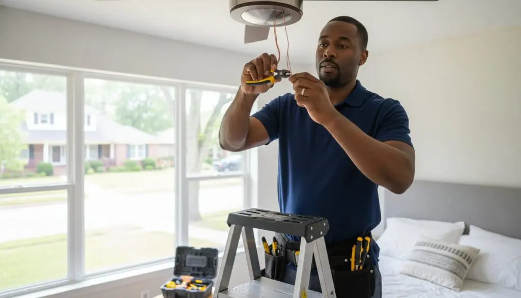 How to Install a Ceiling Fan: A Step-by-Step Guide for Elmhurst Homeowners