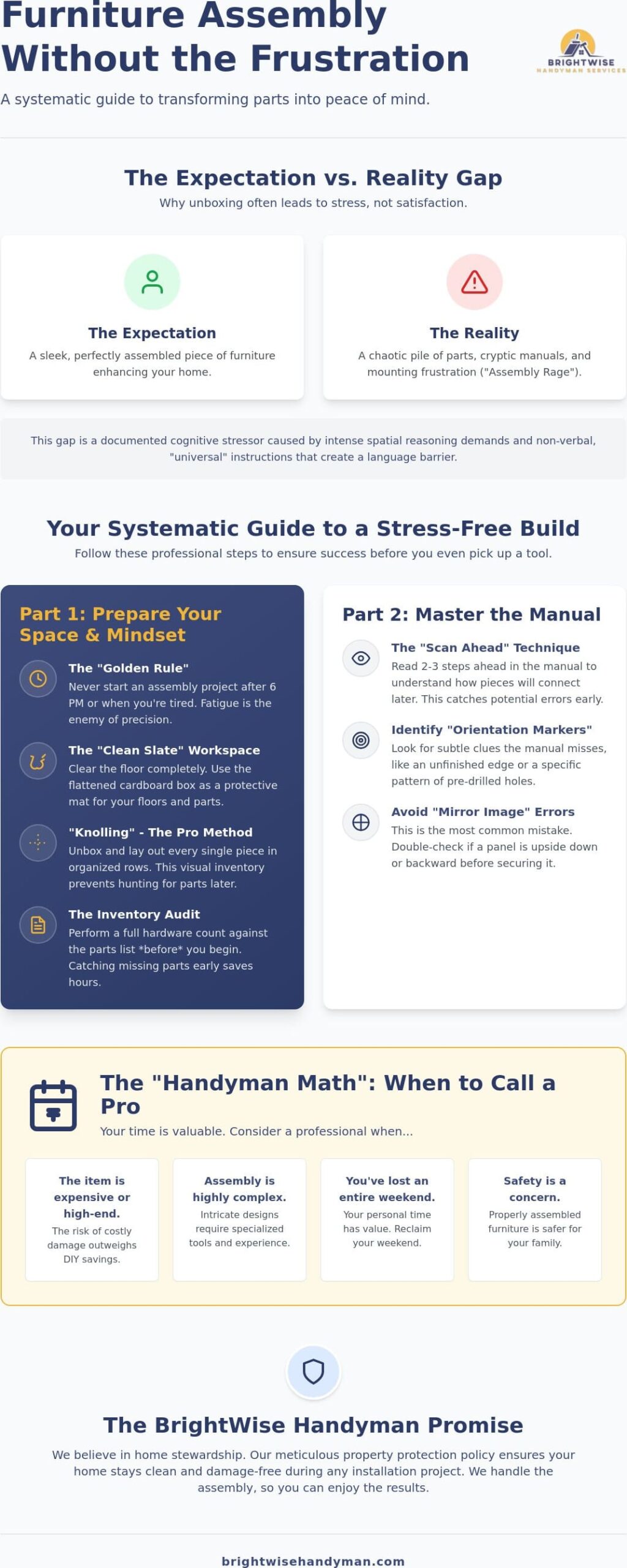How to Avoid Furniture Assembly Frustration: The 2026 Homeowner’s Guide